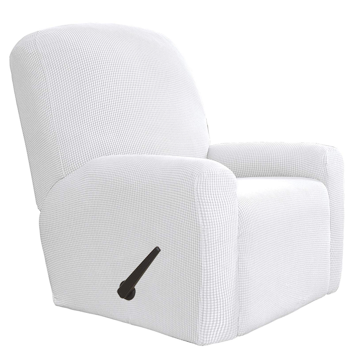 Easy-Going Stretch Recliner Chair Sofa Slipcover Washable Dark Gray