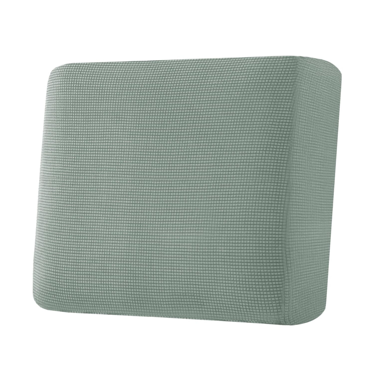 H.VERSAILTEX Super Stretch Individual Seat Cushion Covers Sofa Covers Couch Cushion Cover Slipcover Sets Thick Jacquard Textured Twill Fabric (3 Piece Sofa Cushion Covers, Grey)