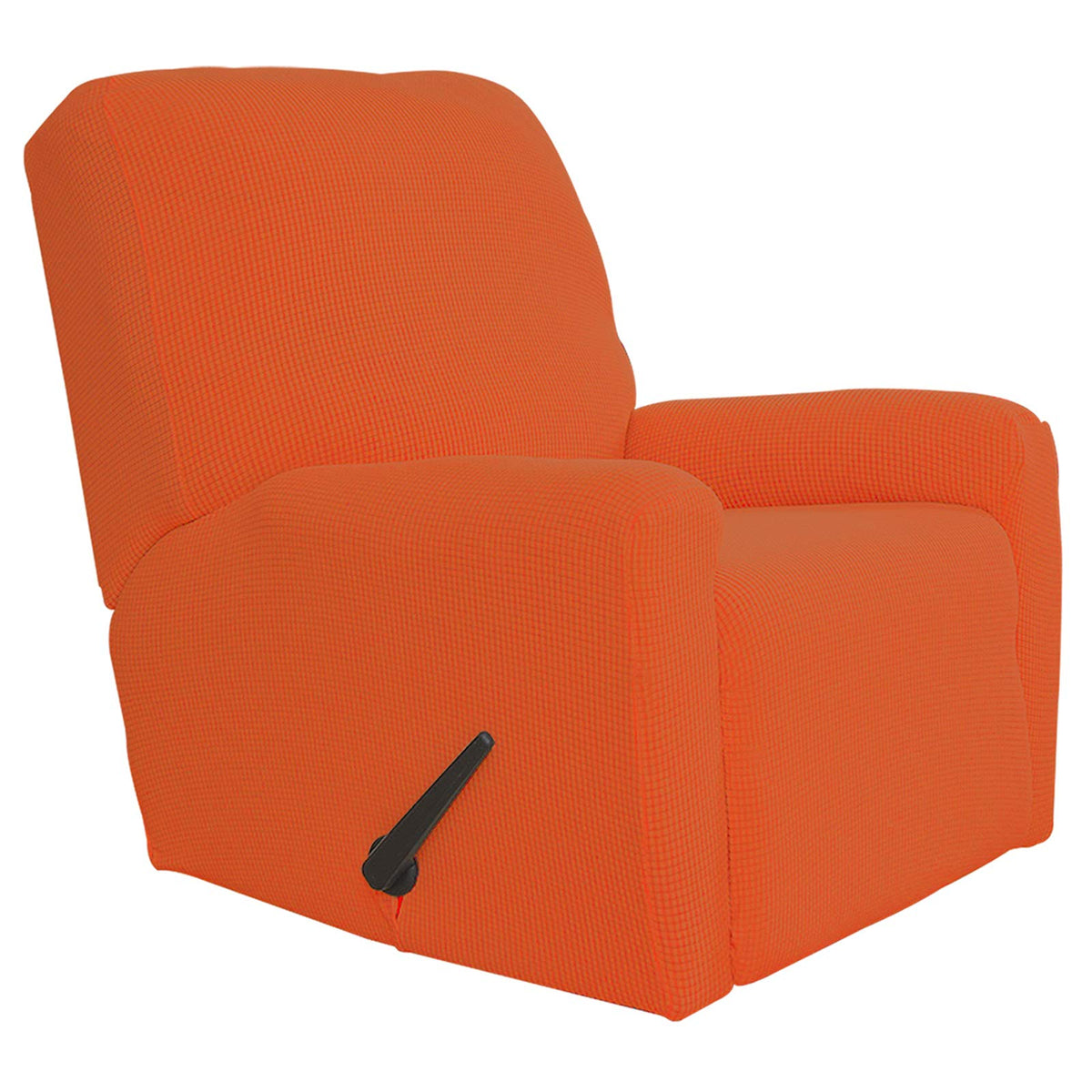 Easy-Going Stretch Recliner Chair Sofa Slipcover Washable Dark Gray