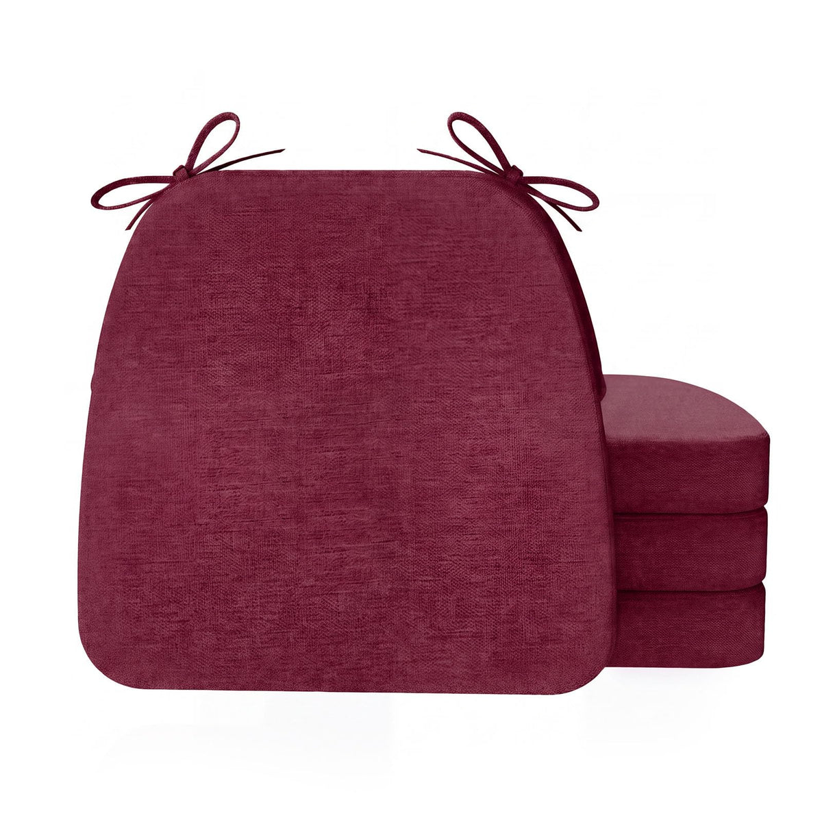 AAAAAcessories Chair Cushions for Dining Chairs, 17 x 16 x 2 in, Set of 6