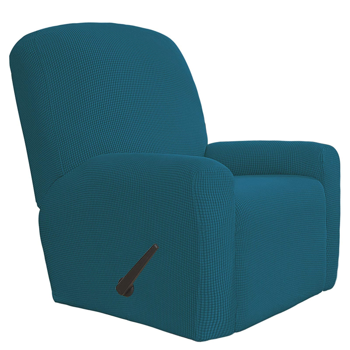 Easy-Going Stretch Recliner Chair Sofa Slipcover Washable Dark Gray