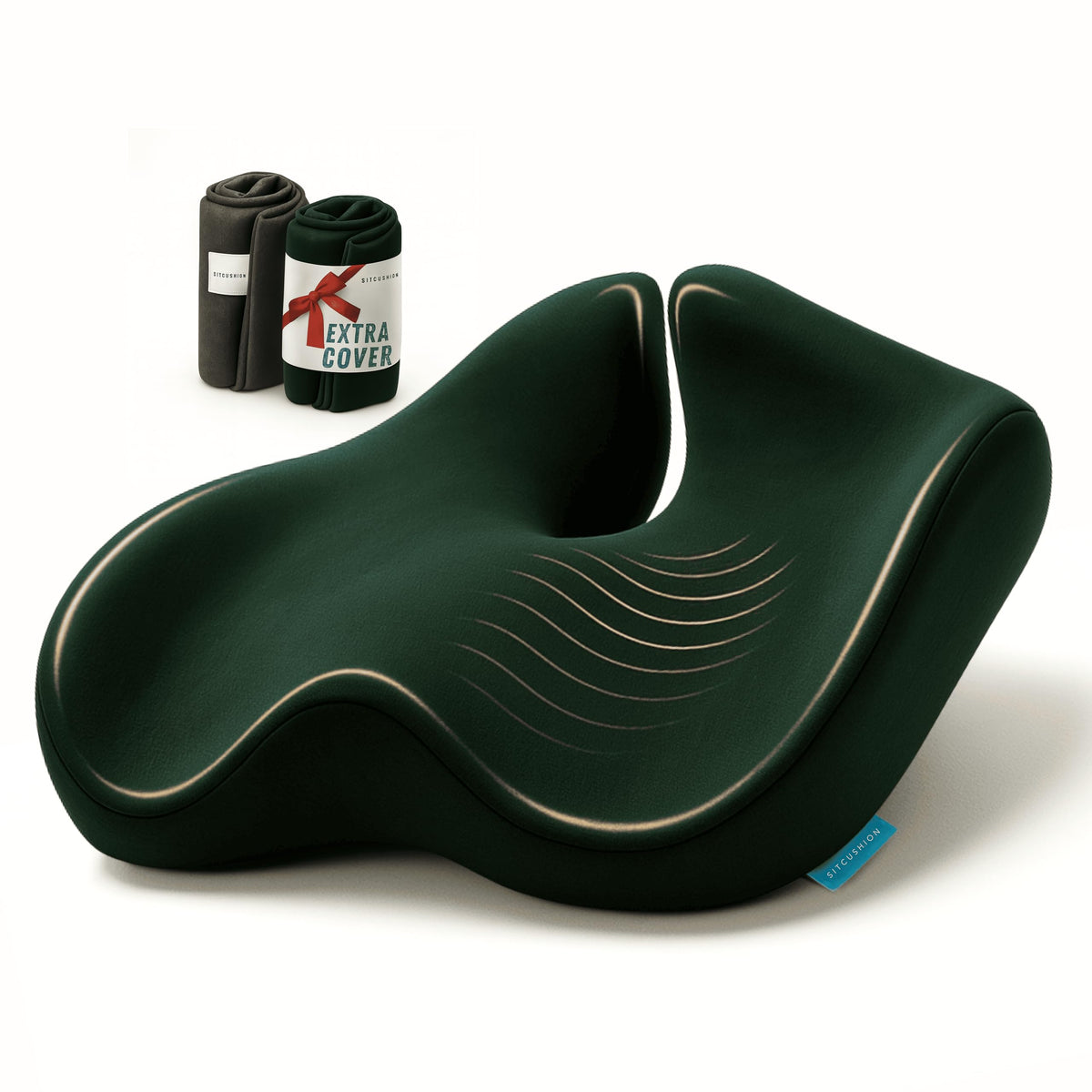 Pressure Relief Seat Cushion for Tailbone Pain, Sciatica & Coccyx Pillow