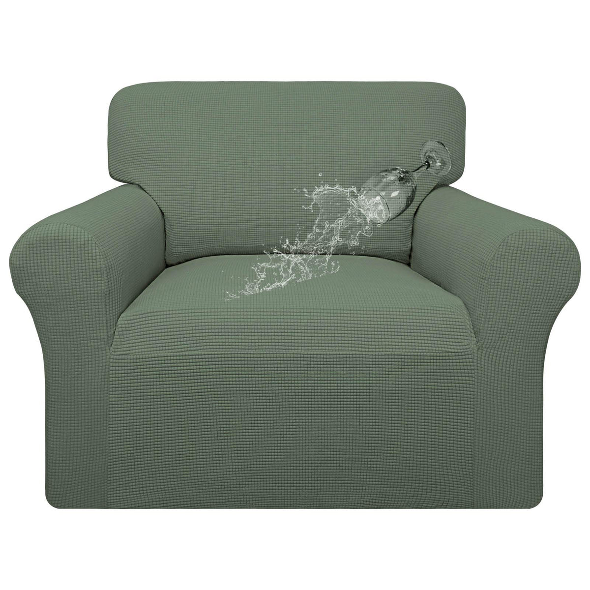 Easy-Going 100% Waterproof Couch Cover, 3 Cushion Couch Slipcover for Sofa