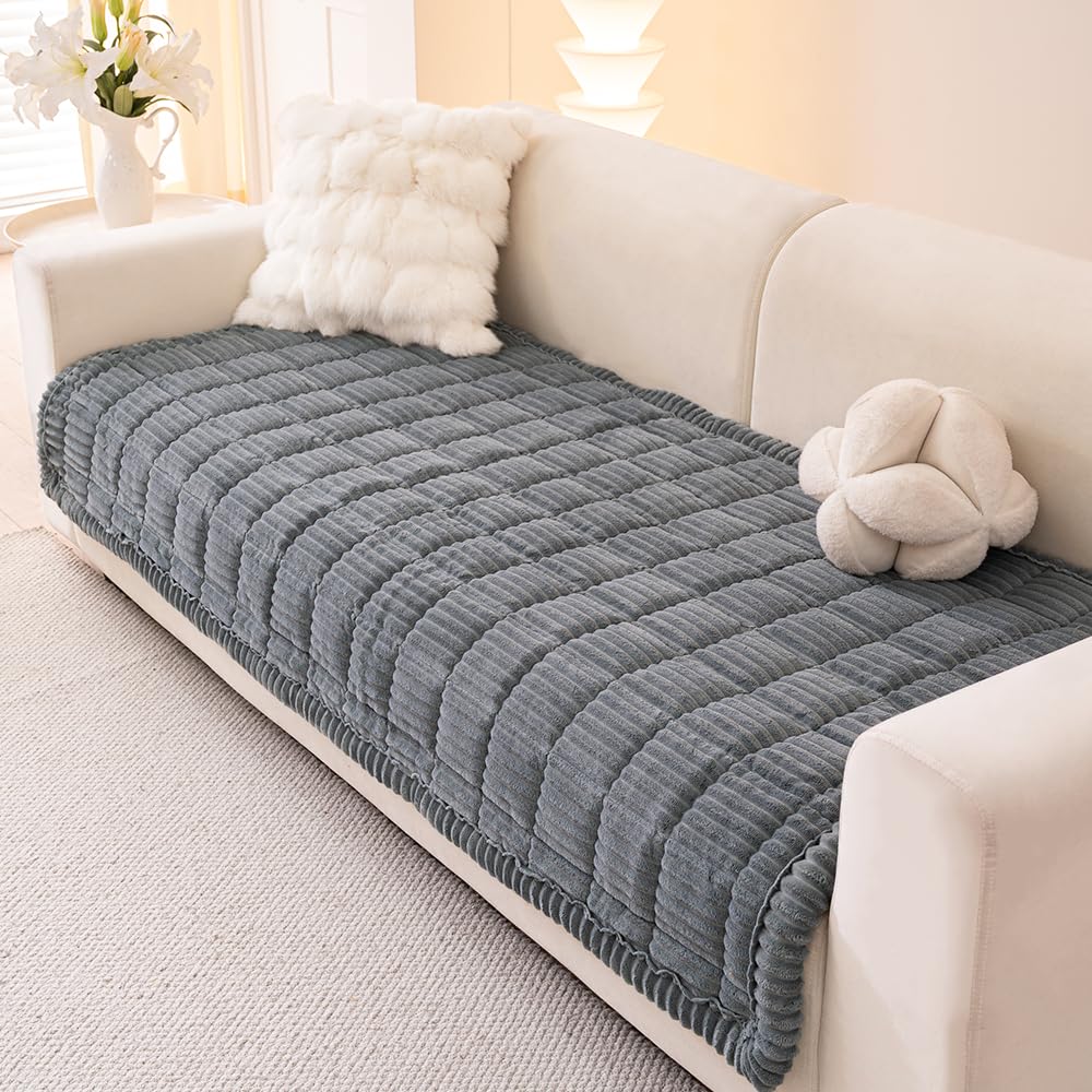 Awjcsv Couch Covers for Dogs Washable, Non Slip Sofa Protector Pet Friendly