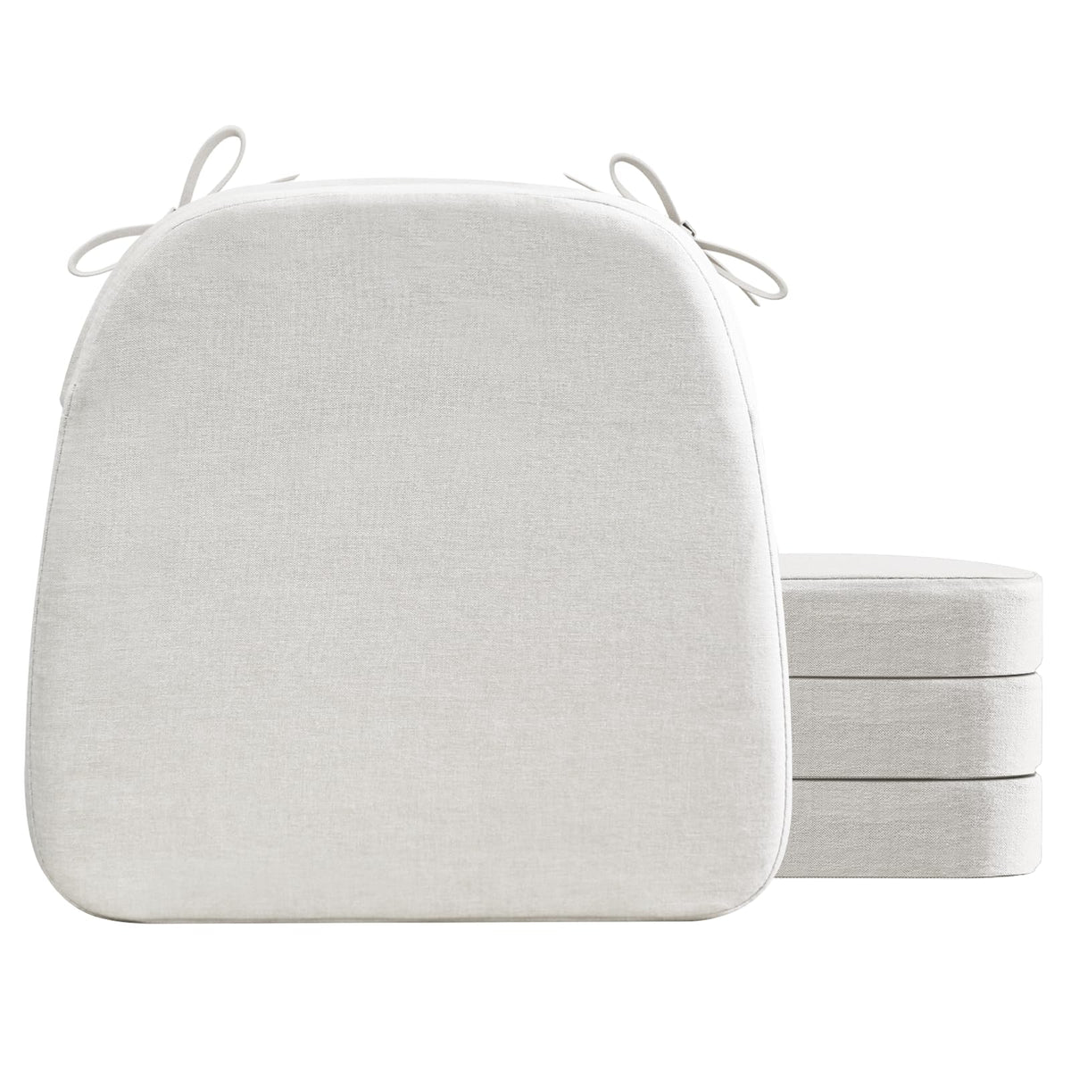 AAAAAcessories Chair Cushions for Dining Chairs, 17 x 16 x 2 in, Set of 6