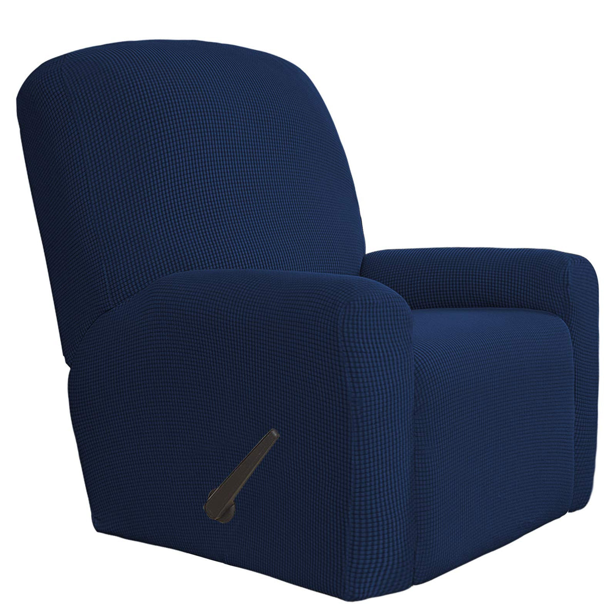 Easy-Going Stretch Recliner Chair Sofa Slipcover Washable Dark Gray
