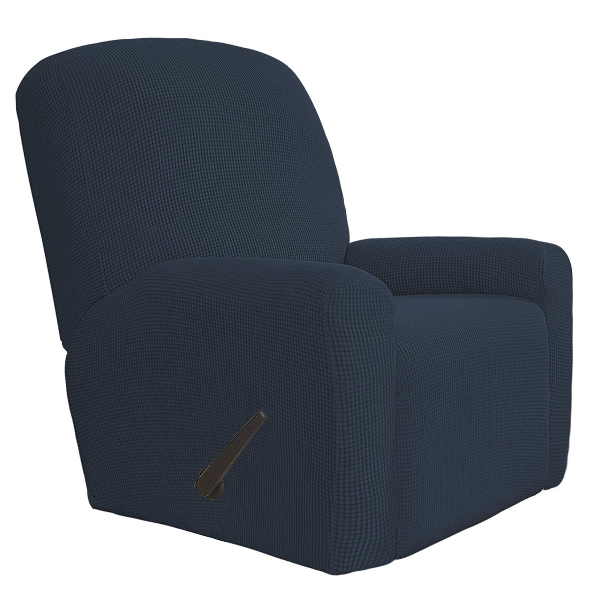 Easy-Going Stretch Recliner Chair Sofa Slipcover Washable Dark Gray