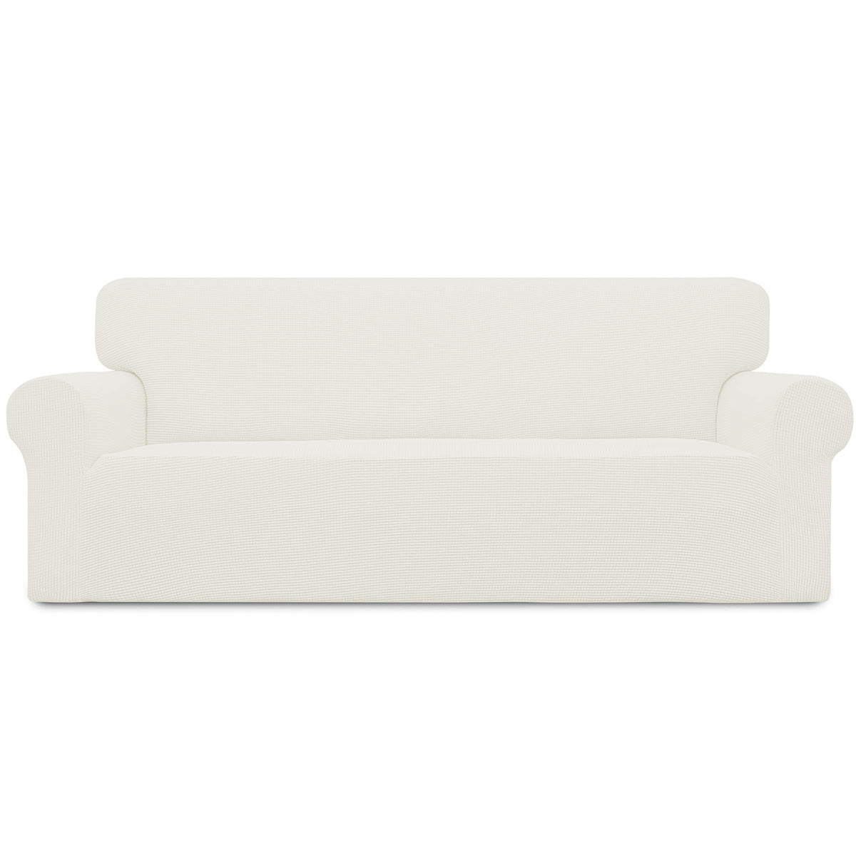 Easy-Going Stretch Couch Covers for Sofa Washable Large Black
