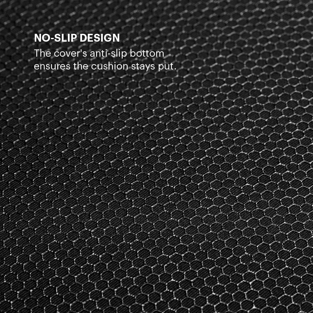 Purple Double Seat Cushion, Two-Sided Soft and Firm 2 Inch Gel Seat Cushion