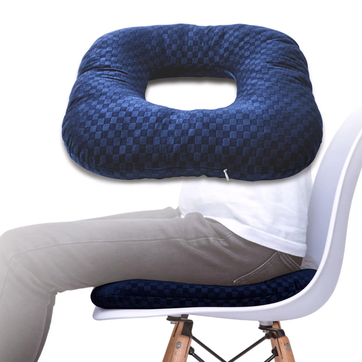 Hshbxd Donut Pillow, Tailbone Cushion for Wheelchair, Office and Travel