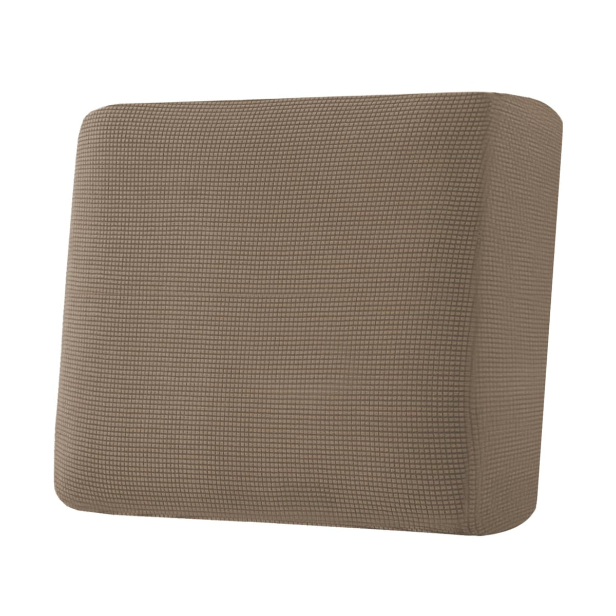 H.VERSAILTEX Super Stretch Individual Seat Cushion Covers Sofa Covers Couch Cushion Cover Slipcover Sets Thick Jacquard Textured Twill Fabric (3 Piece Sofa Cushion Covers, Grey)