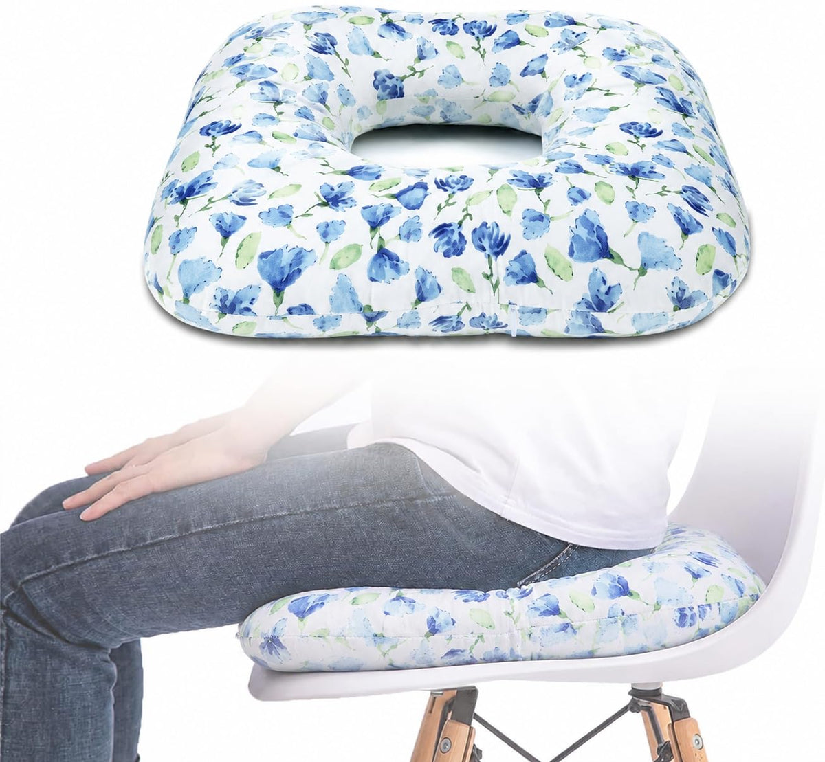Hshbxd Donut Pillow, Tailbone Cushion for Wheelchair, Office and Travel