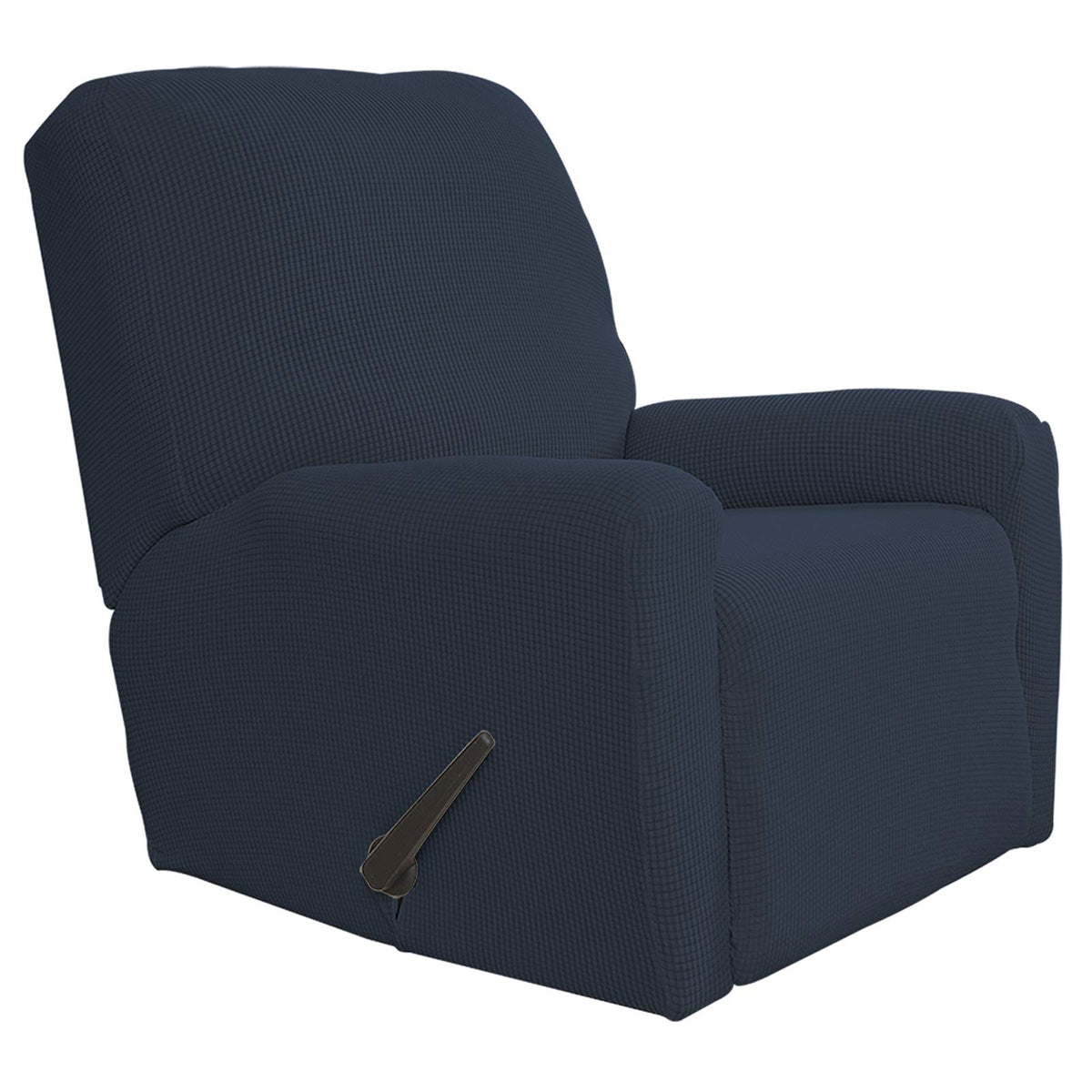 Easy-Going Stretch Recliner Chair Sofa Slipcover Washable Dark Gray