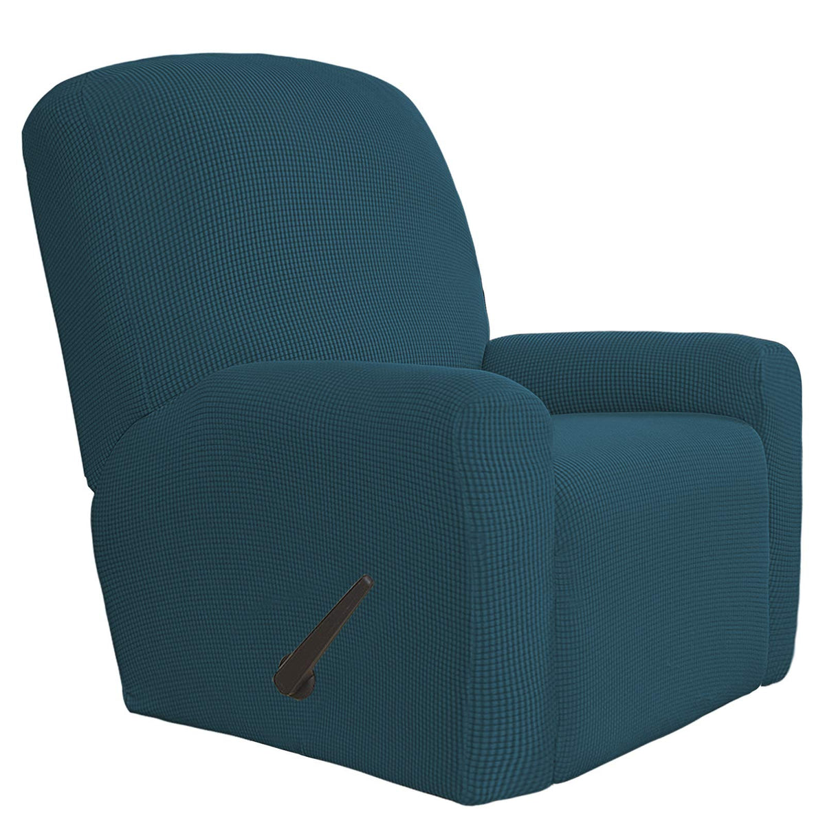 Easy-Going Stretch Recliner Chair Sofa Slipcover Washable Dark Gray