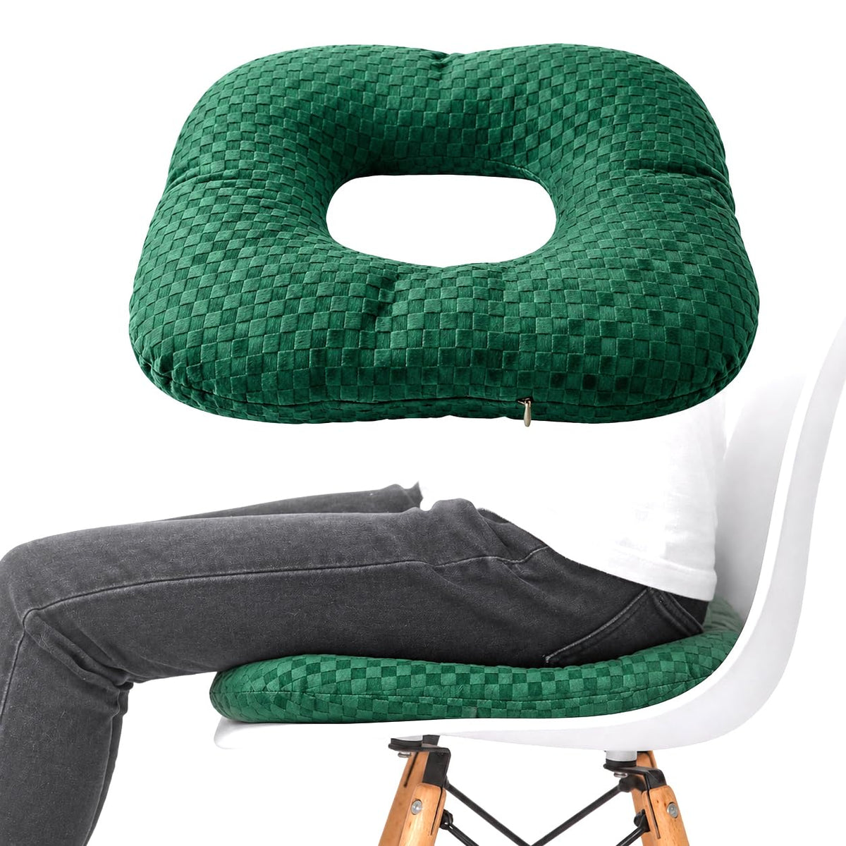 Hshbxd Donut Pillow, Tailbone Cushion for Wheelchair, Office and Travel