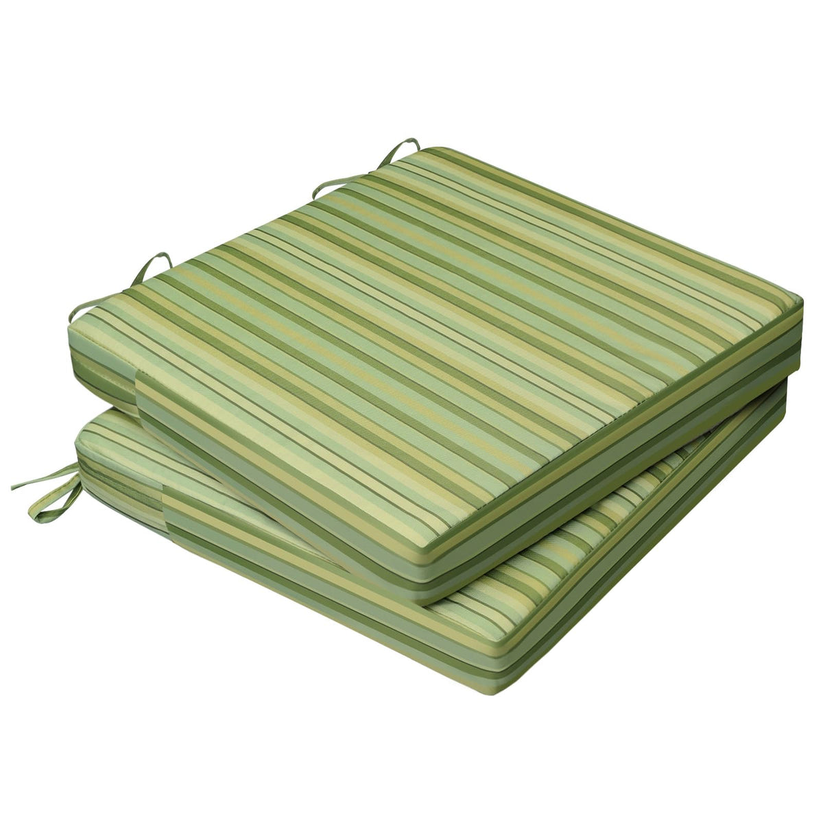 AAAAAcessories Outdoor Chair Cushions, 18 x 18 x 2 inches, Set of 2
