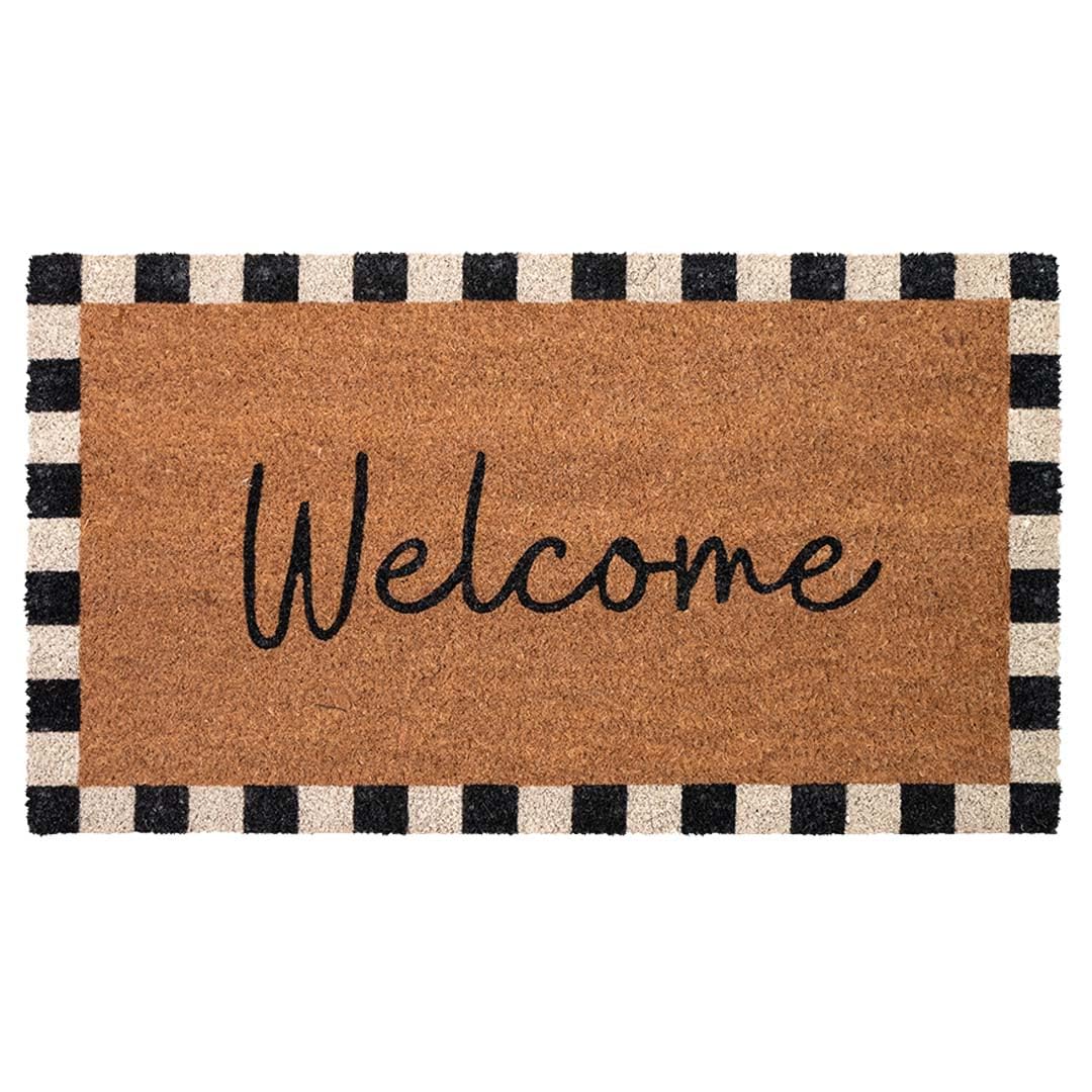 Folkulture Door Mat, Welcome Mat, Welcome Matt Outdoor Doormats - 16" x 28"