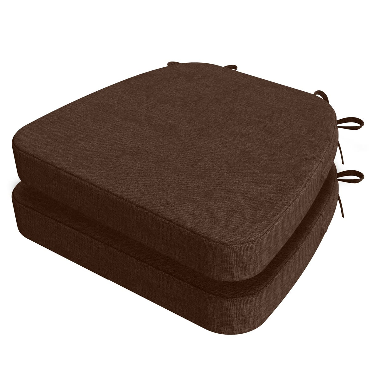 AAAAAcessories Chair Cushions for Dining Chairs, 17 x 16 x 2 in, Set of 6