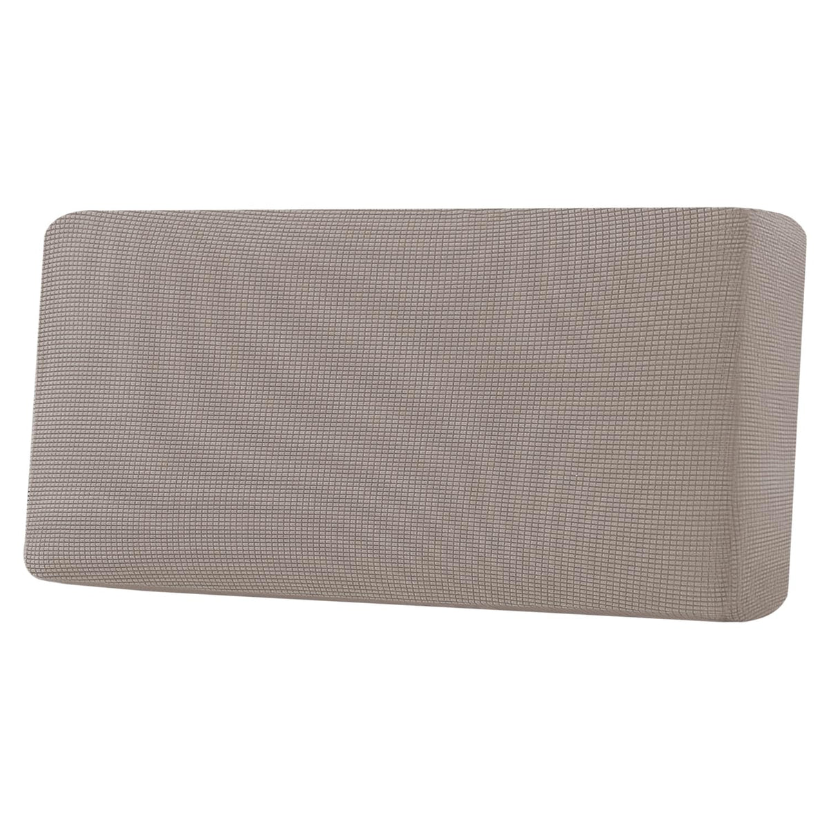 H.VERSAILTEX Super Stretch Individual Seat Cushion Covers Sofa Covers Couch Cushion Cover Slipcover Sets Thick Jacquard Textured Twill Fabric (3 Piece Sofa Cushion Covers, Grey)