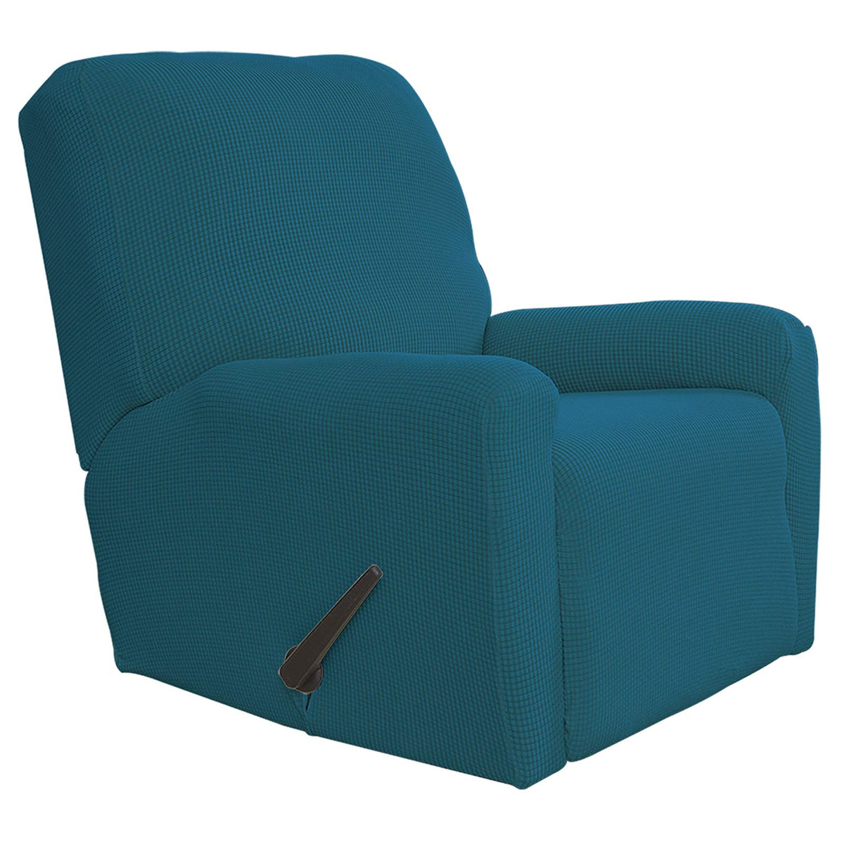 Easy-Going Stretch Recliner Chair Sofa Slipcover Washable Dark Gray