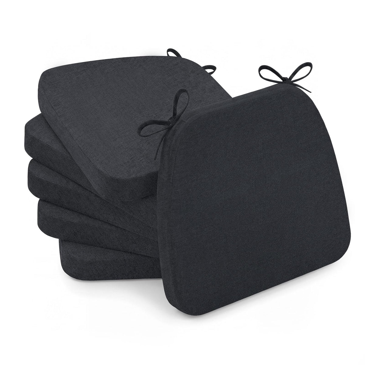 AAAAAcessories Chair Cushions for Dining Chairs, 17 x 16 x 2 in, Set of 6