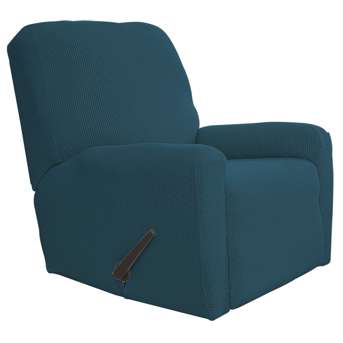 Easy-Going Stretch Recliner Chair Sofa Slipcover Washable Dark Gray