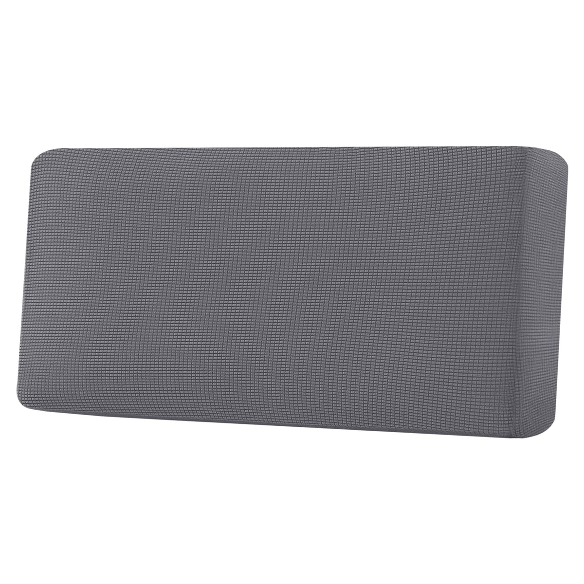 H.VERSAILTEX Super Stretch Individual Seat Cushion Covers Sofa Covers Couch Cushion Cover Slipcover Sets Thick Jacquard Textured Twill Fabric (3 Piece Sofa Cushion Covers, Grey)