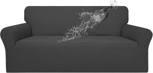 Easy-Going 100% Waterproof Couch Cover, 3 Cushion Couch Slipcover for Sofa