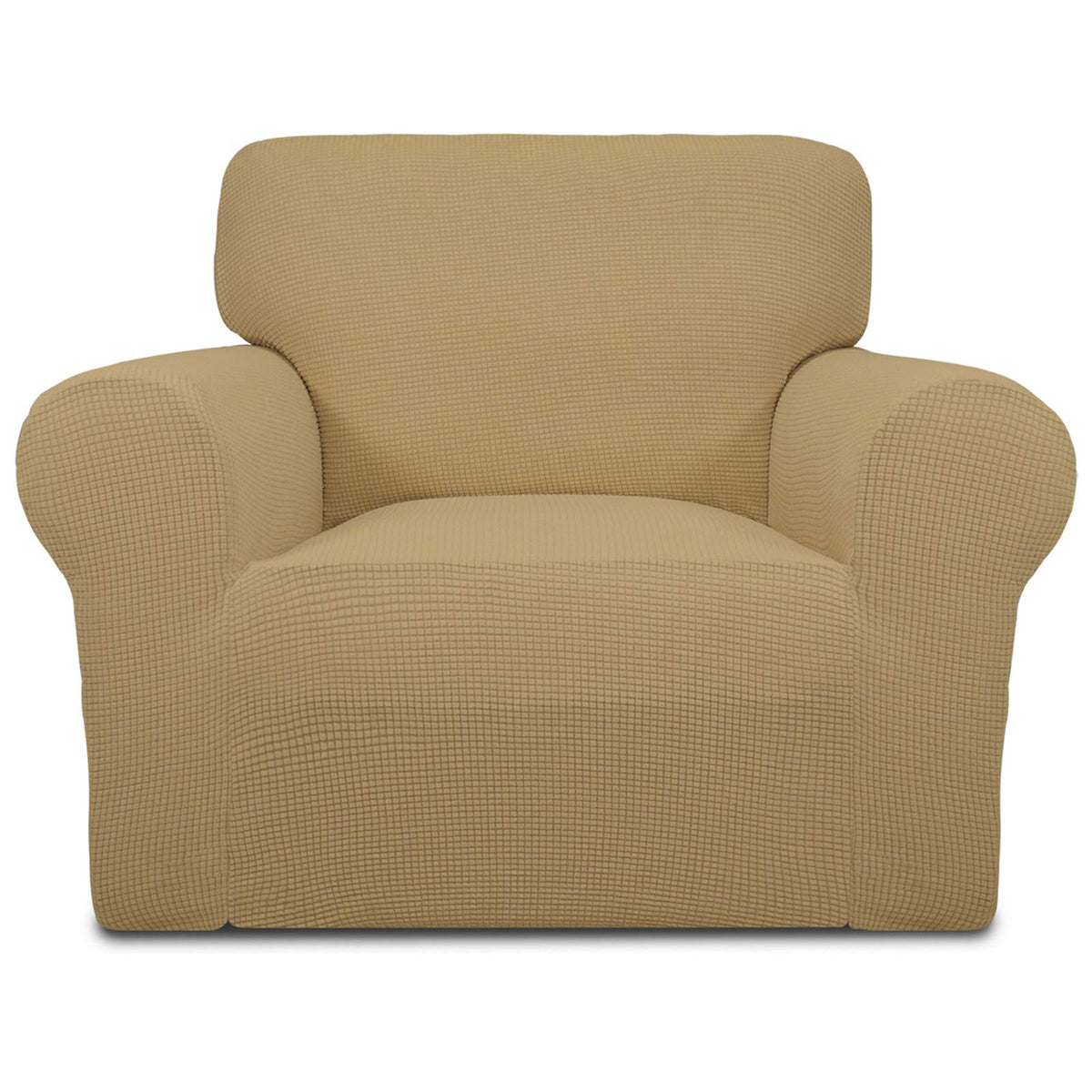 Easy-Going Stretch Couch Covers for Sofa Washable Large Dark Gray