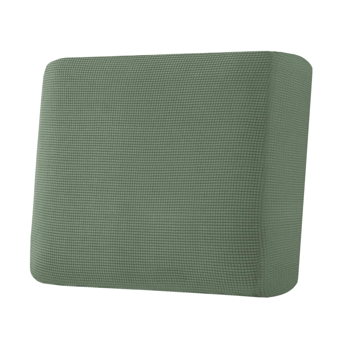 H.VERSAILTEX Super Stretch Individual Seat Cushion Covers Sofa Covers Couch Cushion Cover Slipcover Sets Thick Jacquard Textured Twill Fabric (3 Piece Sofa Cushion Covers, Grey)