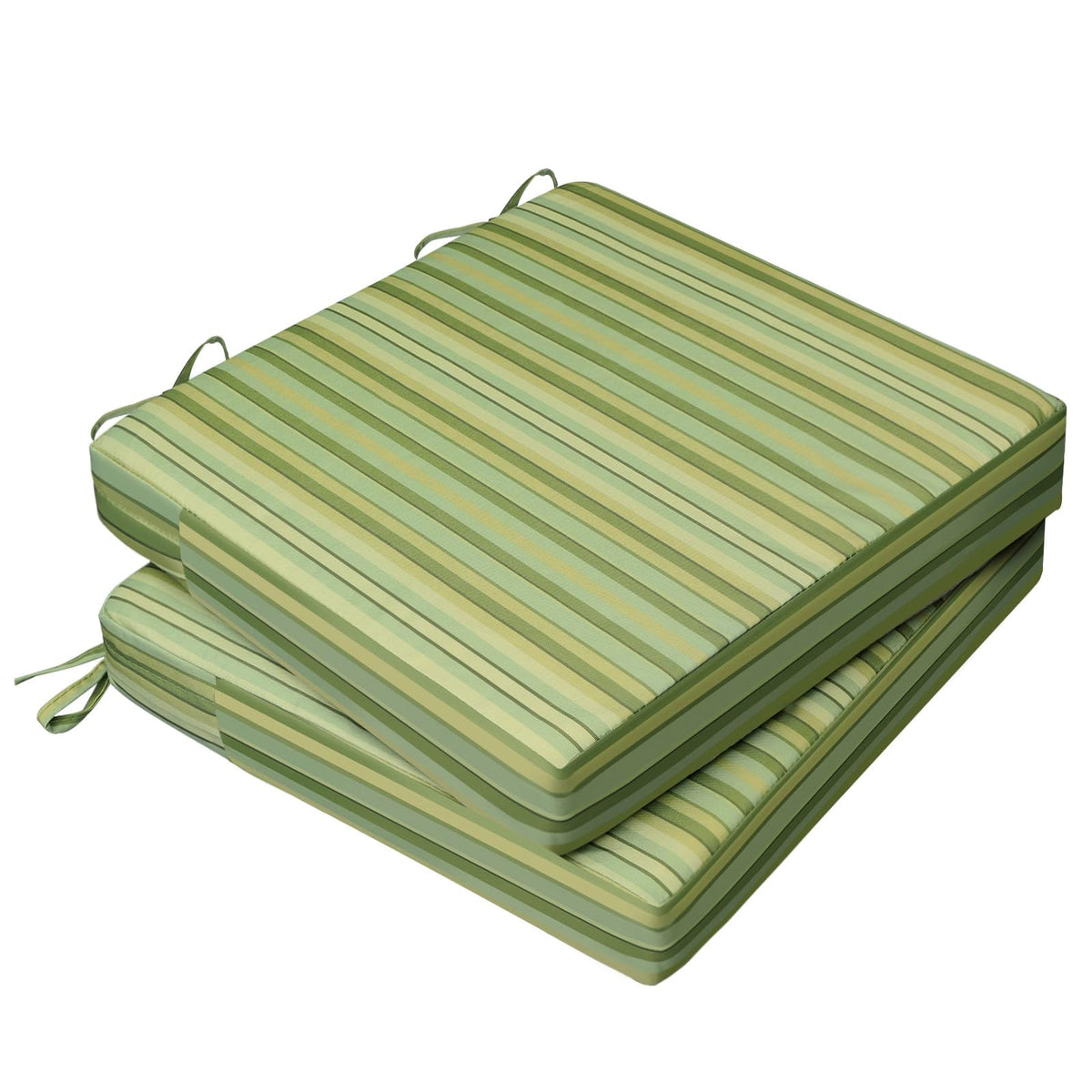 AAAAAcessories Outdoor Chair Cushions, 18 x 18 x 2 inches, Set of 2
