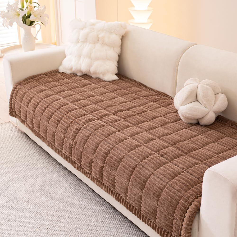 Awjcsv Couch Covers for Dogs Washable, Non Slip Sofa Protector Pet Friendly