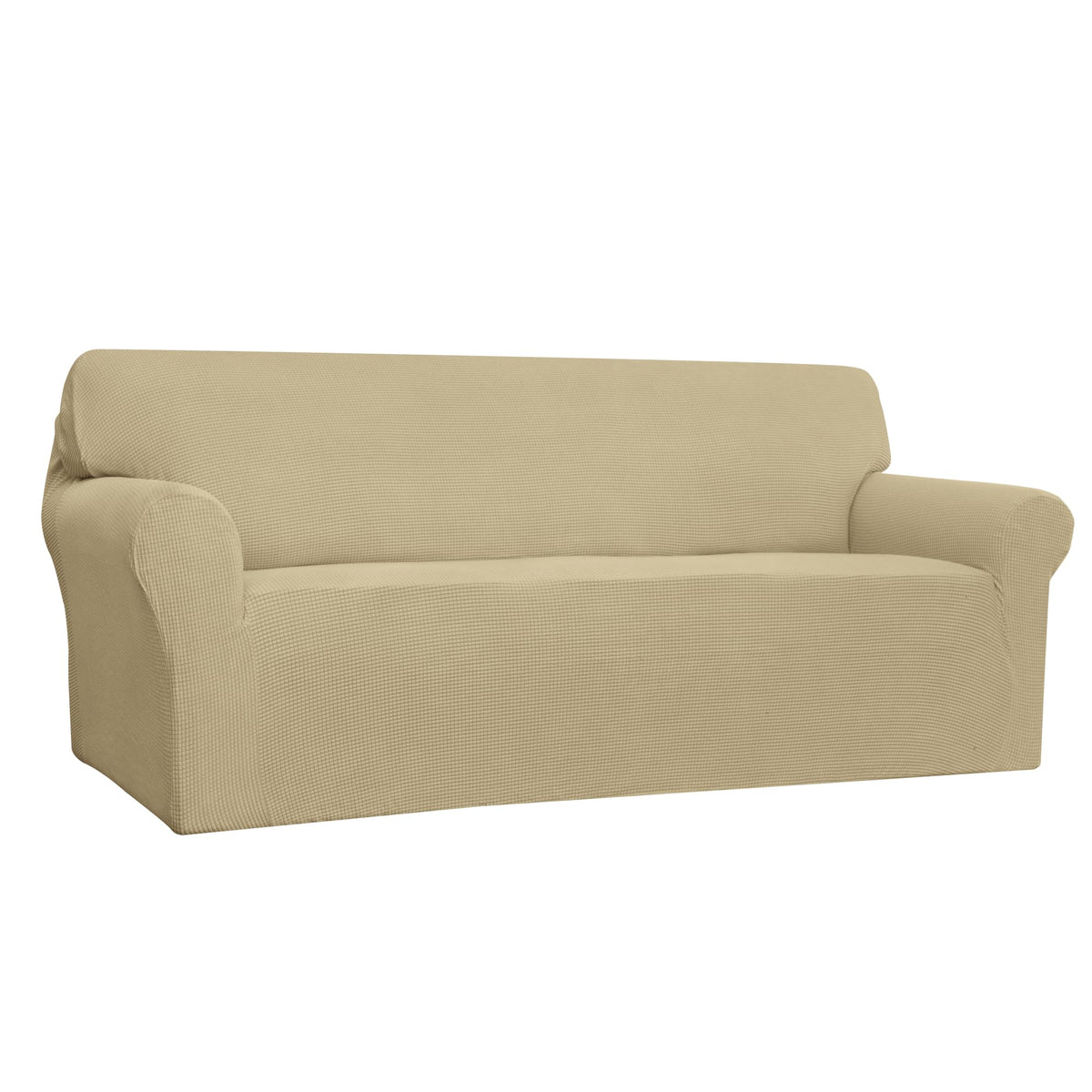 Easy-Going Stretch Couch Covers for Sofa Washable Large Dark Gray