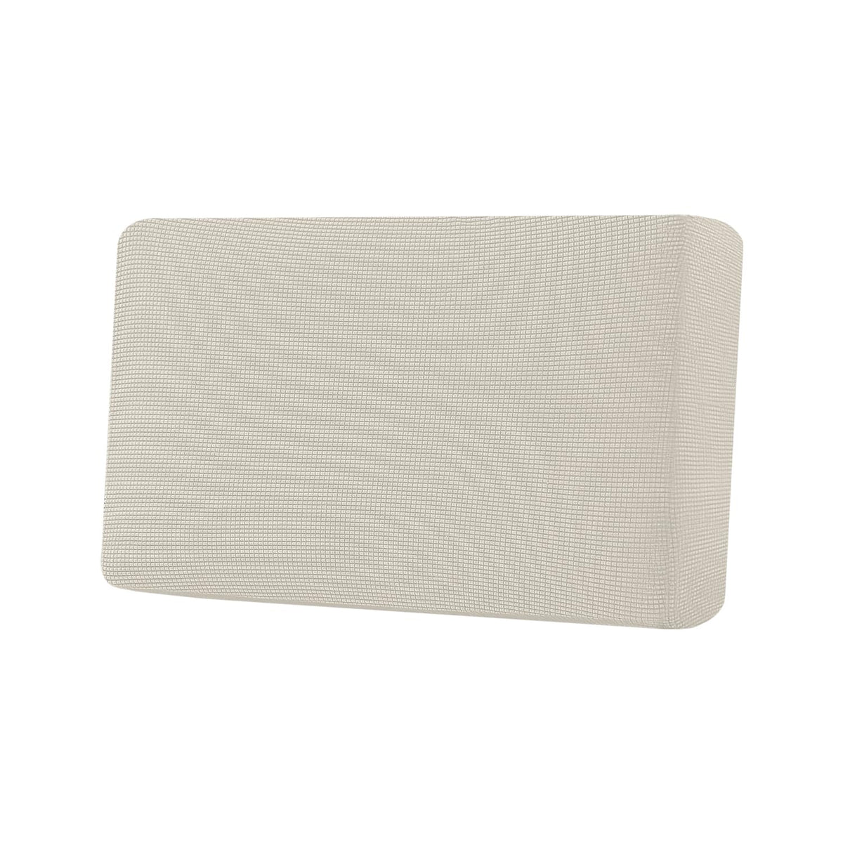 H.VERSAILTEX Super Stretch Individual Seat Cushion Covers Sofa Covers Couch Cushion Cover Slipcover Sets Thick Jacquard Textured Twill Fabric (3 Piece Sofa Cushion Covers, Grey)