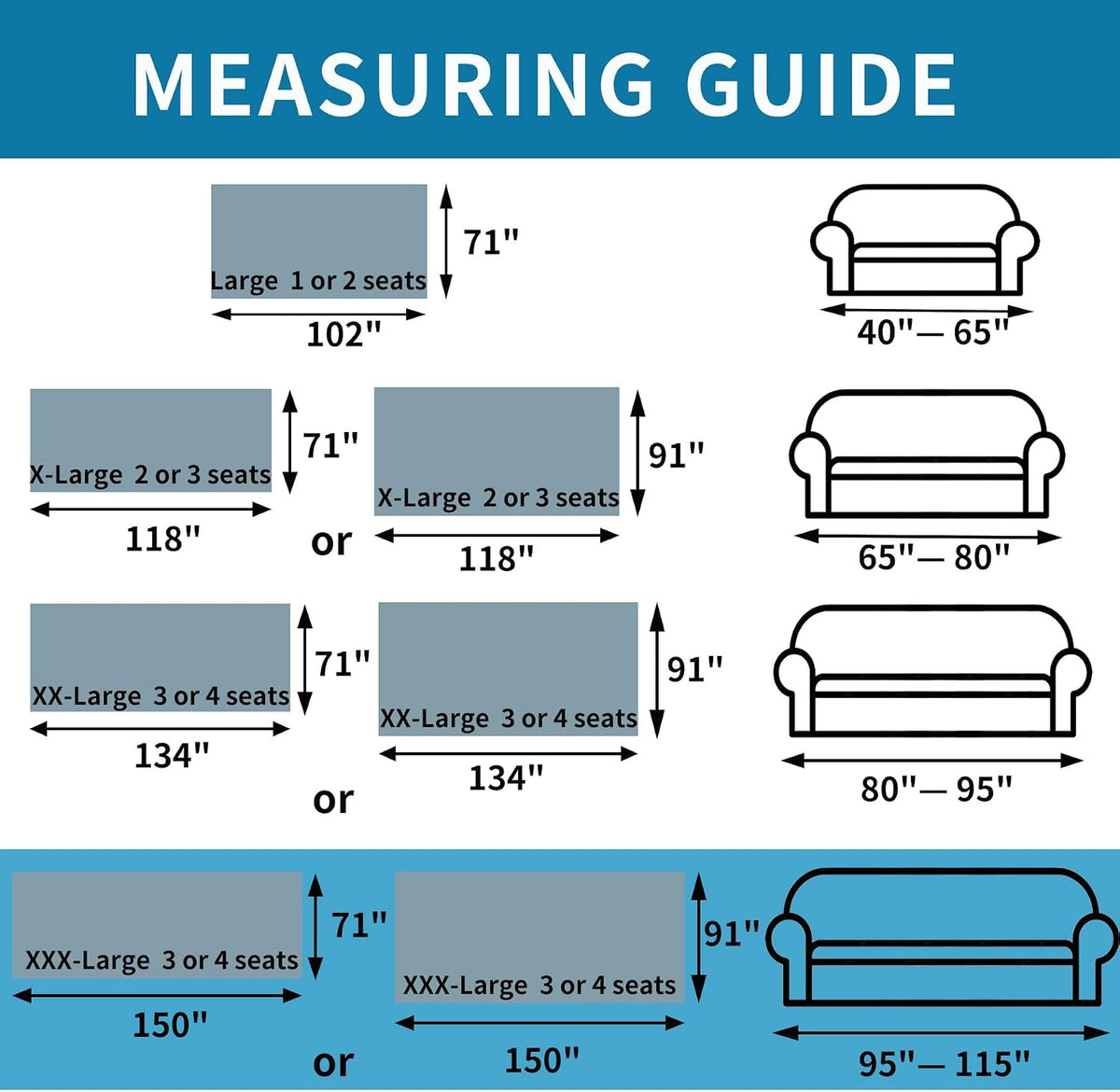 HAOMAIJIA Non Slip couch cover sofa covers for 3 cushion couch Washable sectional couch covers for Dogs pet Furniture Protector Couch Cover Blanket for Living Room (Off white, 91"x150")