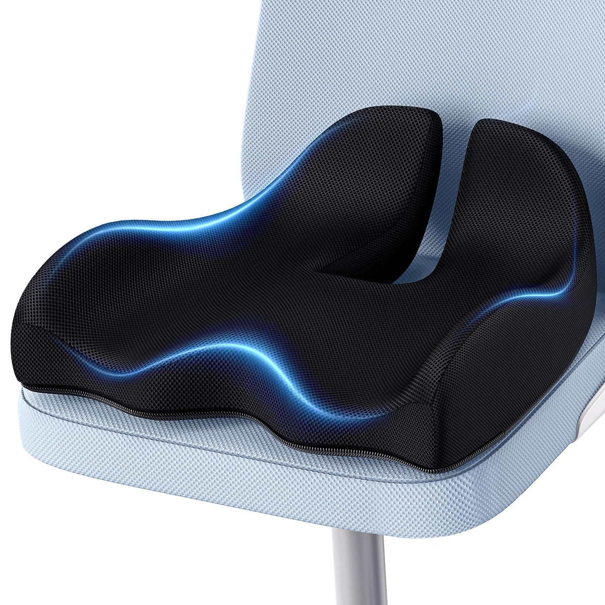 A-Pce Ergonomic Seat Cushion, Non-Slip Seat Cushion for Office Chair, Black