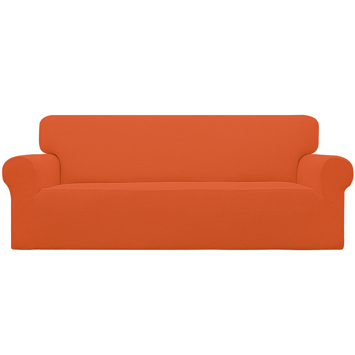 Easy-Going Stretch Loveseat Couch Covers Washable Dark Gray
