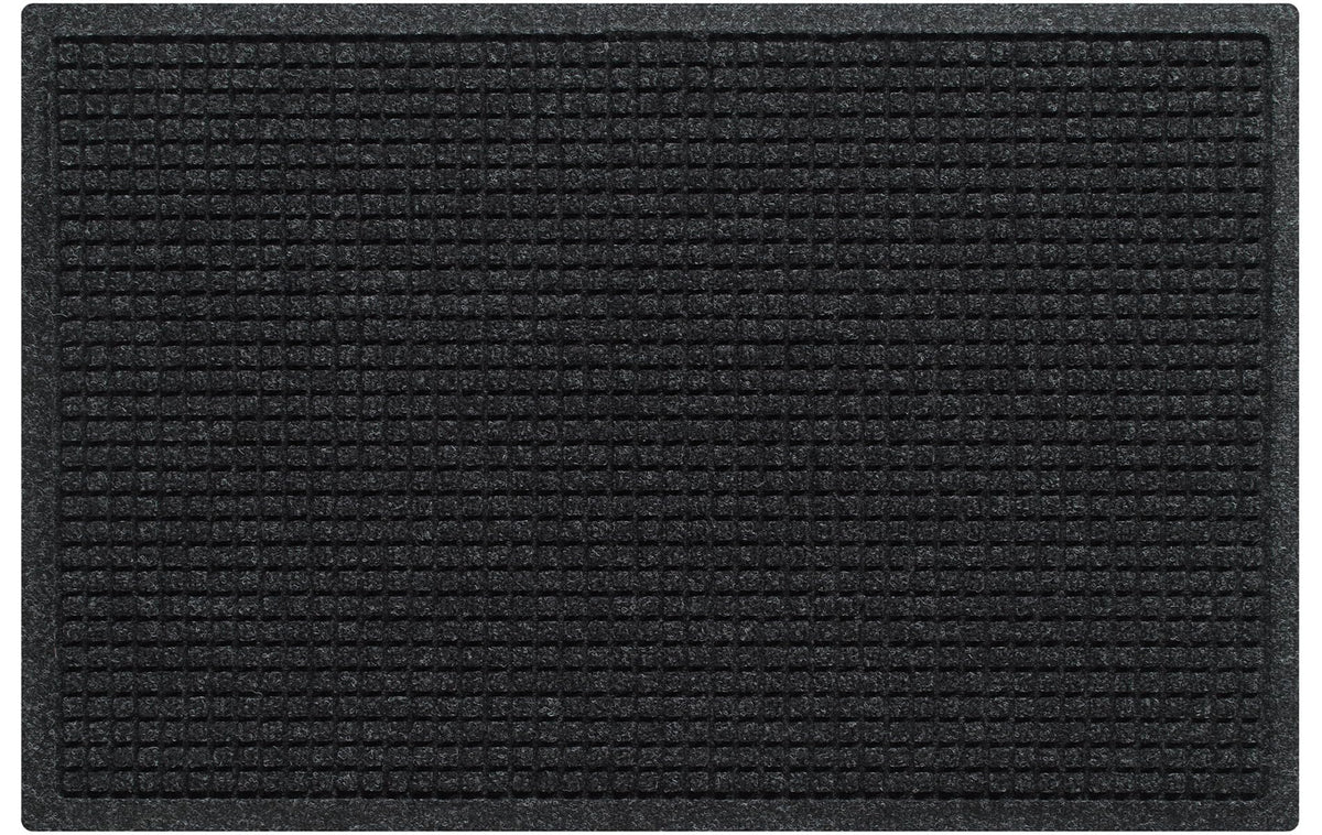 WaterHog Squares Front Door Mat Indoor Outdoor Entrance, All-Weather Mats
