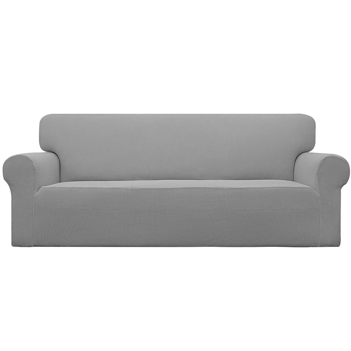 Easy-Going Stretch Couch Covers for Sofa Washable Large Dark Gray