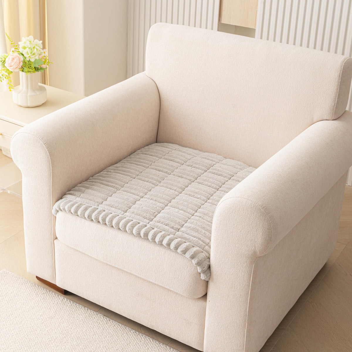 MEETSKY Couch Cover for Dogs, Washable Sofa Covers for 3 Cushion Couch