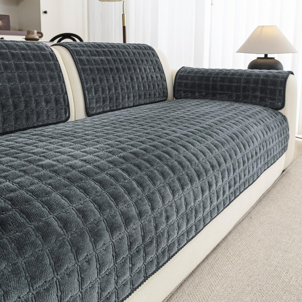 Couch Covers for Sectional Sofa, Sectional Couch Covers for Dogs Pets