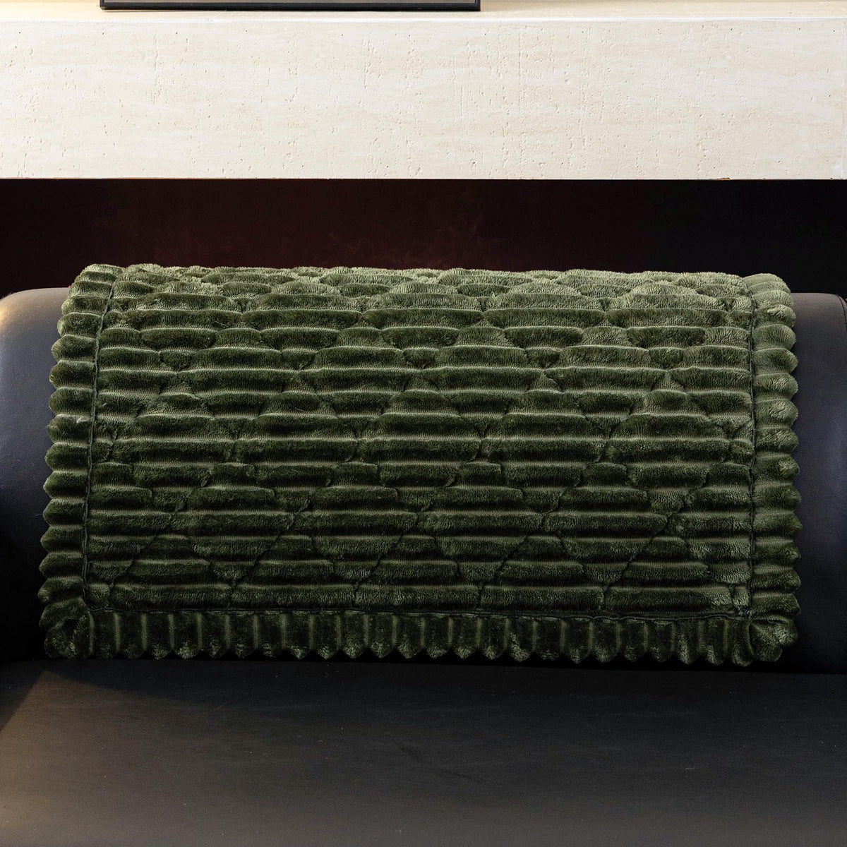 Plush Couch Cover for Pet,Dog Couch Cover for Sofa,Light Gray