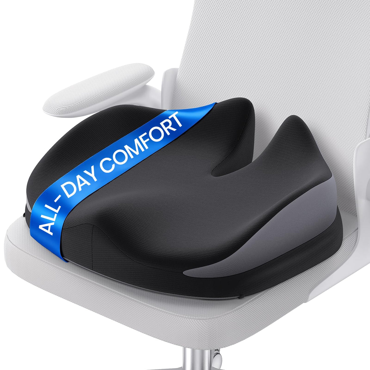 Benazcap Memory Foam Seat Cushion, Ergonomic Office Chair Cushion