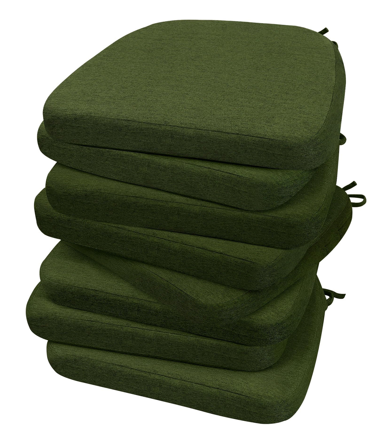 AAAAAcessories Chair Cushions for Dining Chairs, 17 x 16 x 2 in, Set of 6