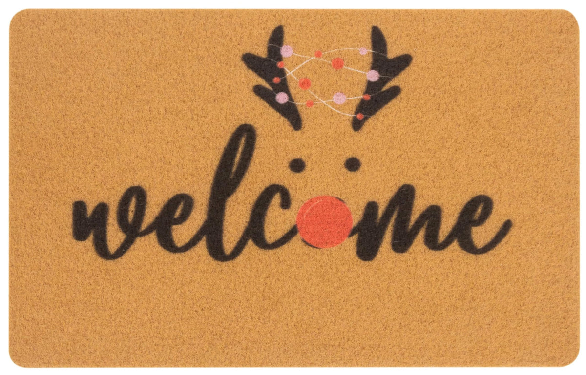 Hello-Pumpkin-Welcome-Doormat Fall-Indoor-Outdoor-Non-Slip-Door-Mat 17"x29"