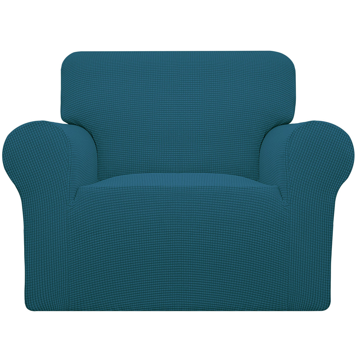 Easy-Going Stretch Loveseat Couch Covers Washable Dark Gray