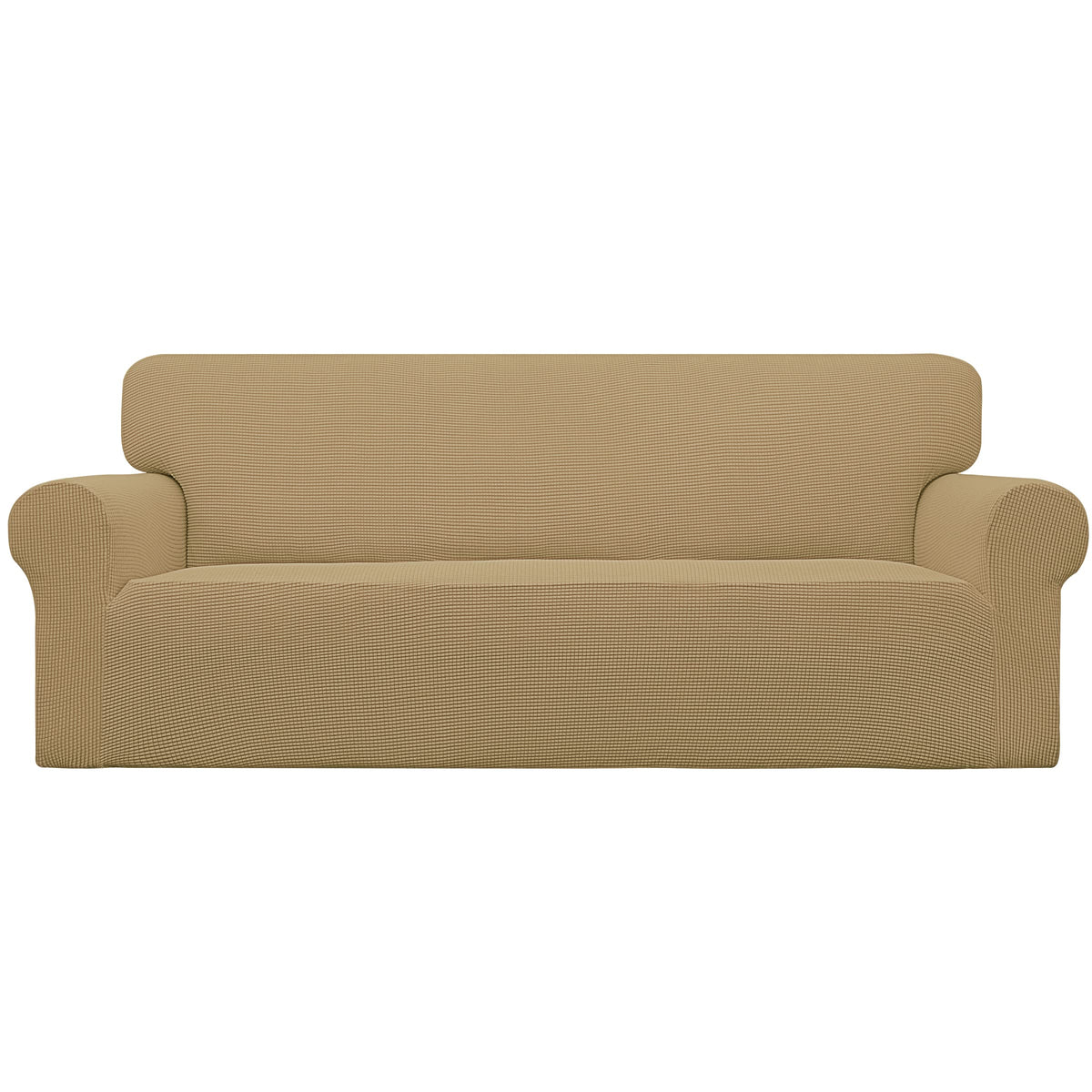 Easy-Going Stretch Couch Covers for Sofa Washable Large Dark Gray