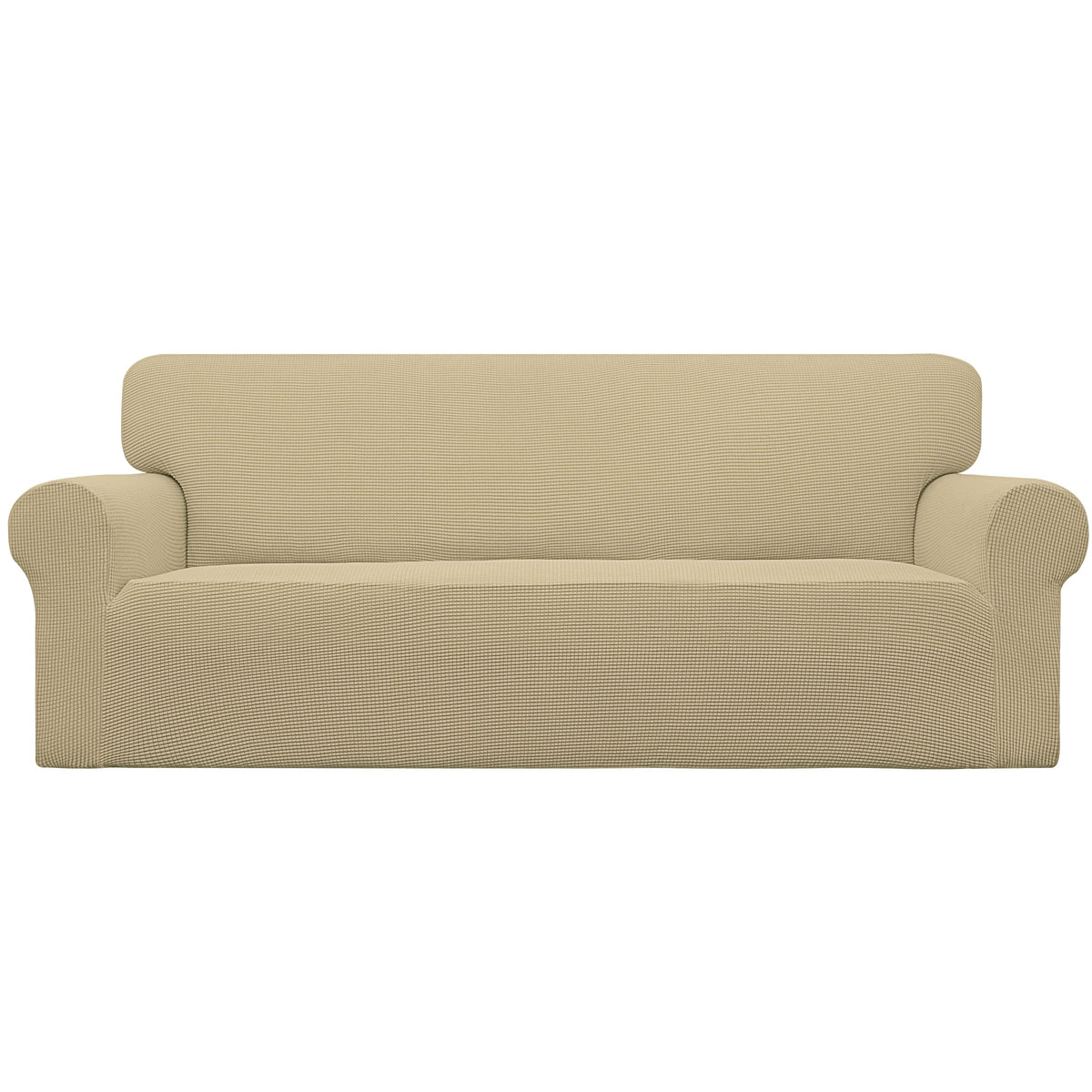 Easy-Going Stretch Oversized Sofa Couch Slipcover Washable Dark Gray