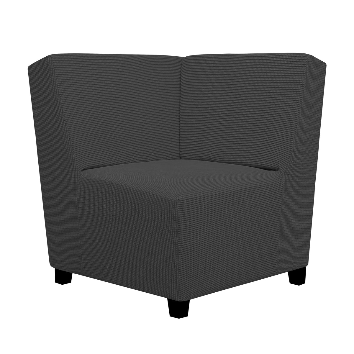 Easy-Going Stretch Couch Covers for Sofa Washable Large Dark Gray