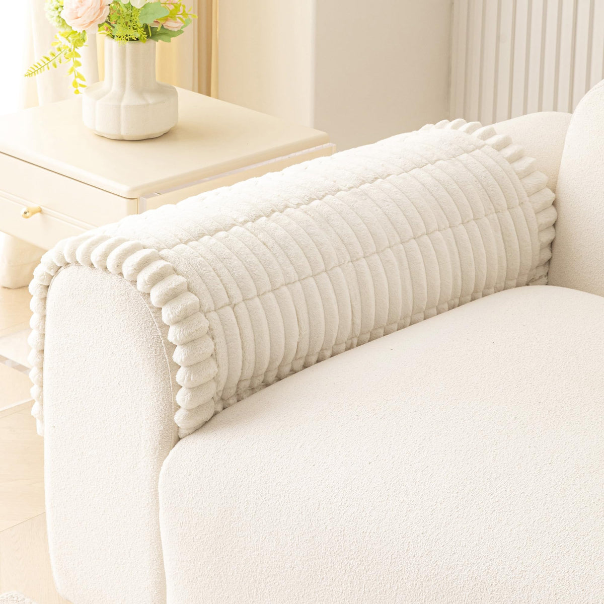 MEETSKY Couch Cover for Dogs, Washable Sofa Covers for 3 Cushion Couch